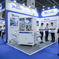 Machine de marquage laser d'étiquettes entièrement automatique et flexible, imprimante laser 30W pour étiquettes en rouleau