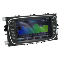 Autoradio Android avec écran tactile IPS 7 pouces pour Ford Focus, Focus II, S-Max, Mondeo 9, Galaxy II, C-Max, Kuga, compatible Android Auto et CarPlay