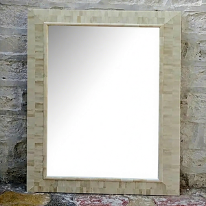 Direct Factory Supply Custom Made Modern Design Bone Inlay <b>Mirror</b> Elegant <b>Wall</b> Decor for Homes Offices Bulk Quantity Luxury Home - Product Image 1