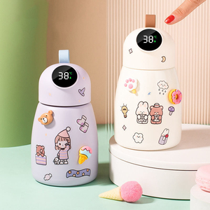 2025 nuevo 304 termo inteligente de acero inoxidable para niños dibujos animados lindas tazas de agua creativas botellas de vacío de doble pared para regalo de niños - Product Image 2