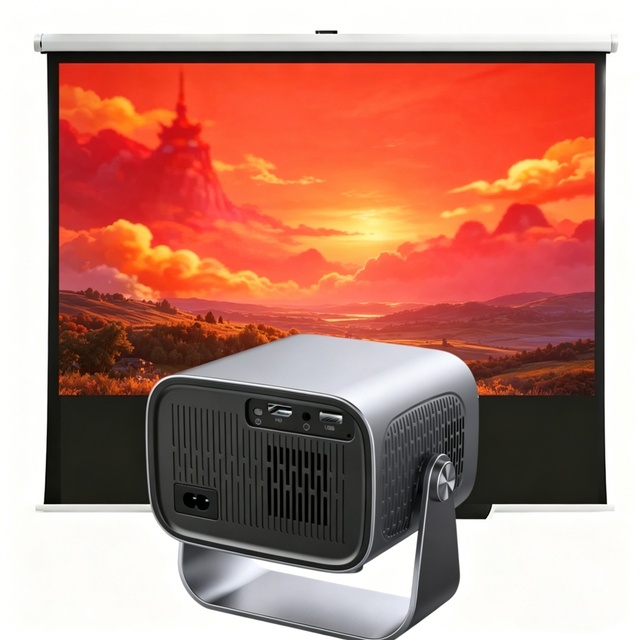 A10mini Projector 180 ANSI Android 5G WIFI 1280*720P HD Proyector Electric Focus Auto Keystone Projector