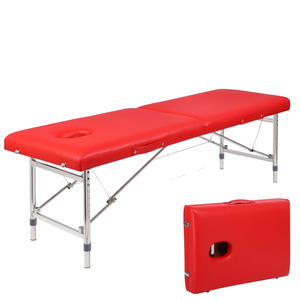 Camilla de Masaje de Acero Inoxidable de Diseño Moderno, Mueble Plegable Resistente y Fácil de Transportar para Salón de Belleza, Tratamientos de Pestañas, <span class=keywords><strong>SPA</strong></span> Facial - Product Image 3