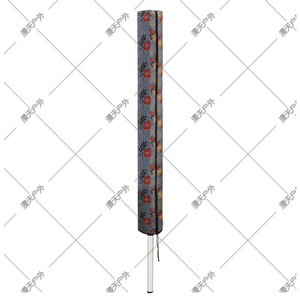 Porte-vêtements pliant en alliage d'aluminium, type rectangulaire sur pied avec housse anti-poussière pour usage extérieur et intérieur, couleur Secret Garden - Product Image 4