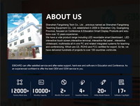 Pantalla Interactiva Inteligente EIBOARD de 94 Pulgadas, 4K LED IR, 20 Puntos Táctiles, Antideslumbrante, para Centros Educativos Asiáticos, Escuelas de Repetición y Capacitación