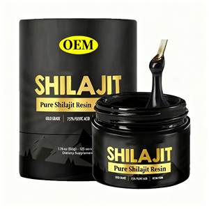 Résine de <span class=keywords><strong>Shilajit</strong></span> de l'Himalaya Énergétique de Qualité Or sous Marque Blanche OEM 100% Pure avec Acide Fulvique & Plus de 85 Minéraux Traces - Product Image 1