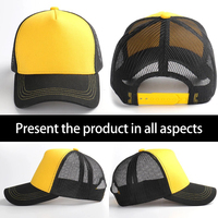 Sombrero de camionero holandés con protección solar de 5 paneles de malla, sombrero Snapback con letras bordadas, varios tipos, Jersey Terry Oxford, Popelina de encaje