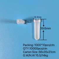 Cupule d'échantillon médical jetable en plastique, tasse de Dilution de couleur, Cuvette de réaction, Cuvette en plastique pour Abbott architecte I2000 SR analyseur