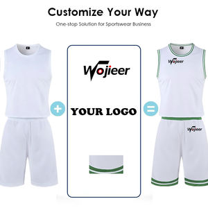 WOJIEER Sıcak Satış Fabrika Toptan Özel Takım Süblimasyon Baskılı Basketbol Forması Hızlı Kuruyan Nefes Alabilen Antrenman Kıyafetleri - Product Image 3