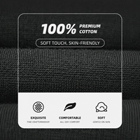 T-shirt à manches longues 100 % coton 220 GSM pour homme, coupe classique, col rond, uni, personnalisable avec logo, vente en gros