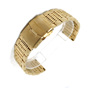 Ultimo Modello <span class=keywords><strong>Cinturino</strong></span> per <span class=keywords><strong>Smartwatch</strong></span> in <span class=keywords><strong>Acciaio</strong></span> Inossidabile 20 22 24mm con Chiusura di Sicurezza Deployante - Product Image 4