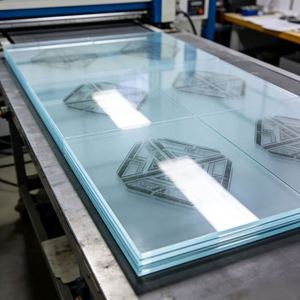 Precise Fitting Acrylic <b>Panel</b> with Fine Smooth Finish, <b>Decorative</b> Faceplate for Electronic Products and Household Appliances - Product Image 1