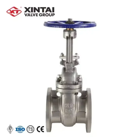 Pemasok XINTAI Z41W-16P DN150 pegangan roda baja tahan karat flens katup gerbang pipa minyak