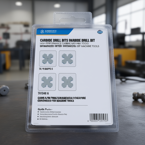 Foret en carbure haute performance TA1048 à 6 plaquettes de guidage, noyau central optimisé et revêtu pour machines-outils - Product Image 3