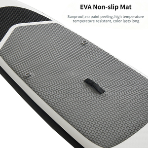 Ihome Hiks Inflatable đứng mái chèo Hội Đồng Quản trị Trọng lượng nhẹ thân thiện với môi di động cố định vây hệ thống mái chèo để lướt sóng Kayak Đại Dương - Product Image 5