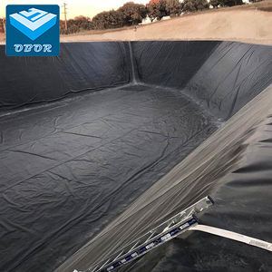 500 микрон HDPE, противофильтрационная облицовка водоёма для рыбного хозяйства, hdpe-геомембрана Сделано в Китае для рыбы креветки пруд в Доминика - Product Image 6