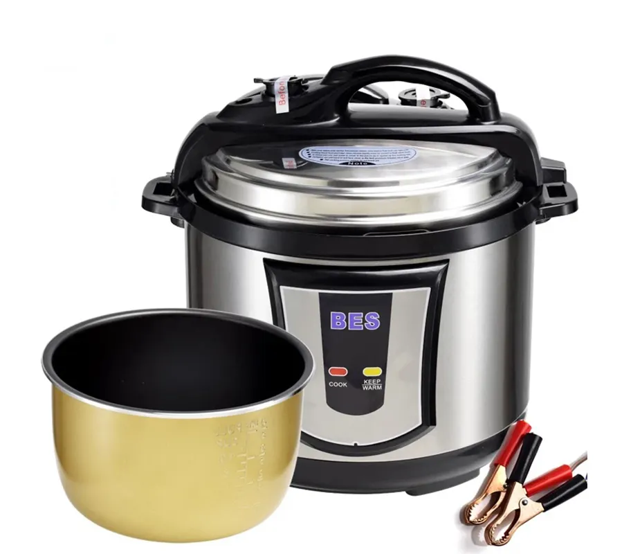 24v dc electric pressure cookers 250W-300W multi purpose cooking not just rice