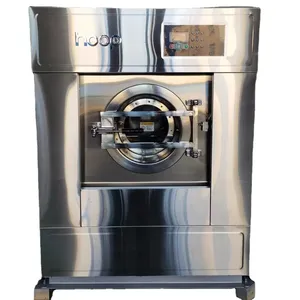Máquina de lavar industrial HOOP e secadora Full Automatic Washer Extractor 15kg-25kg máquina de lavar roupa para venda