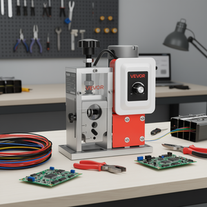 Machine à dénuder les fils électriques Vevor 400W 0,06-1,57 pouces, outil de dénudage de fils de qualité industrielle à entrée frontale - Product Image 2