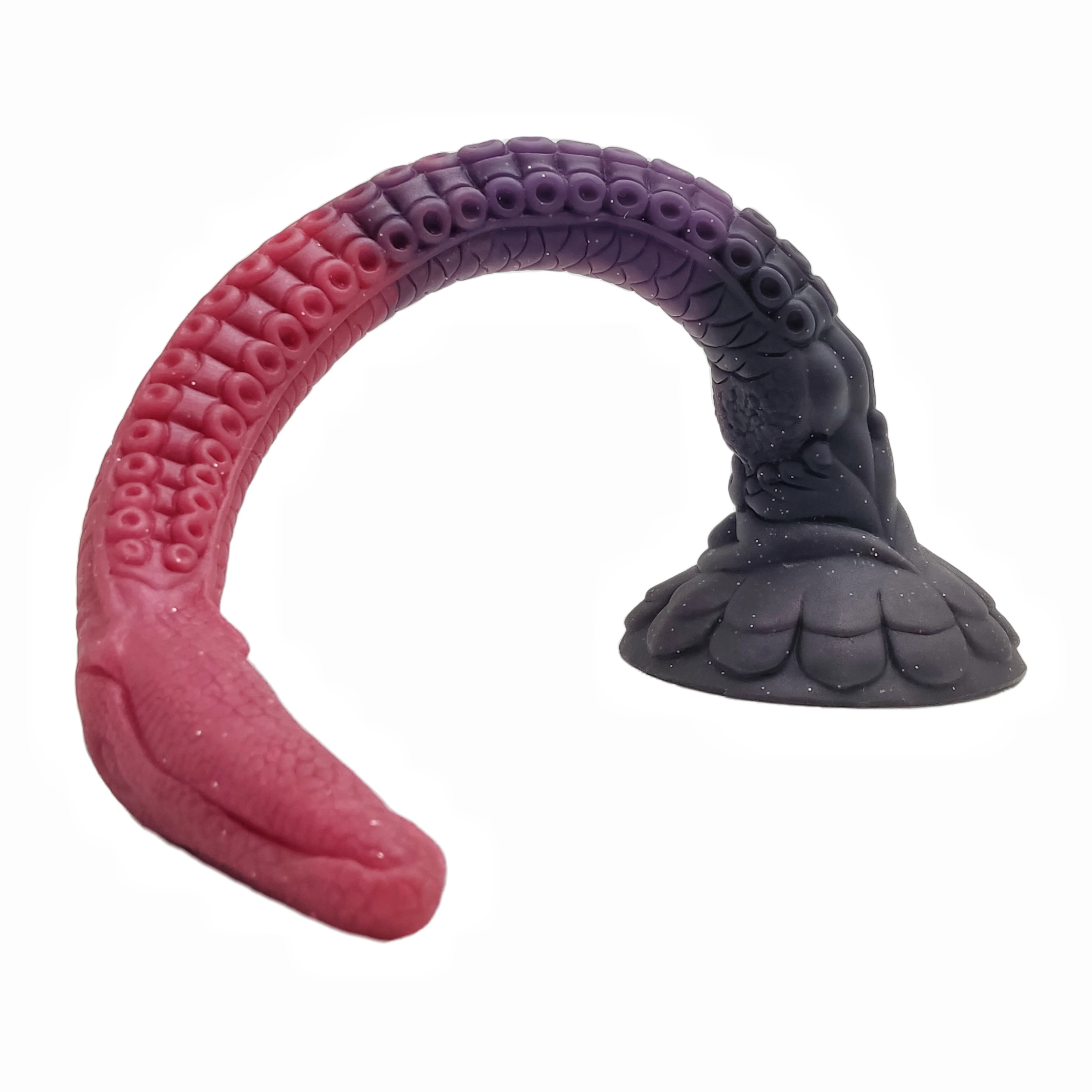 ZWFUN 17.7 "uzun Tentacle yapay penis Anal Plug Anal seks oyuncakları canavar yapay penis fantezi ejderha yapay penis güçlü vantuz yetişkin seks oyuncak