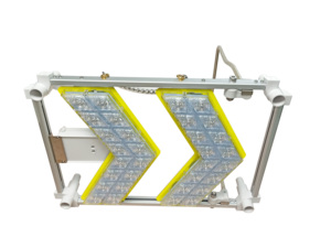 Pannello <span class=keywords><strong>a</strong></span> Freccia LED Portatile <span class=keywords><strong>a</strong></span> Batteria, Guscio in Metallo, Grado di Protezione IP66, Riflettente Prismatico ad Alta Intensità per <span class=keywords><strong>Traffico</strong></span> Temporaneo - Product Image 2