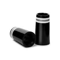 Ferrules de golf personnalisées OEM avec logo, tailles de pointe multi-anneaux .335 .355 .370, en plastique pour clubs de fer et de bois, vente en gros