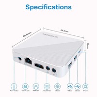 TV Box Inteligente Android 14 Mortal T1X Rockchip 3518 Quad Core, Resolución 4K, 2G 16G, WiFi de Doble Banda, Gran Venta 2025