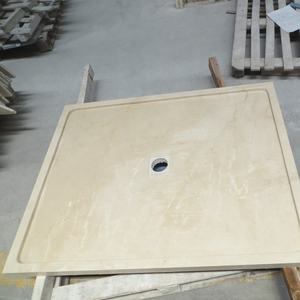 Australia Nampan Mandi Portabel Standar Amerika, Panci <span class=keywords><strong>Shower</strong></span> Dalam Kaki Cakar, Batu Buatan Marmer Dasar Pancuran Tidak Rata Melengkung - Product Image 3