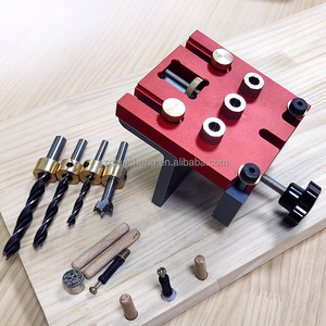 <span class=keywords><strong>Gabarit</strong></span> de perçage <span class=keywords><strong>pour</strong></span> bois Oem3 en 1 avec foret <span class=keywords><strong>pour</strong></span> bois de 8, 10 et 15 mm, <span class=keywords><strong>gabarit</strong></span> de perçage réglable <span class=keywords><strong>pour</strong></span> <span class=keywords><strong>trous</strong></span> de poche, guide de perçage <span class=keywords><strong>pour</strong></span> meubles, outils de bricolage - Product Image 6