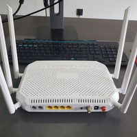 Routeur WiFi double bande Zikun ZC-521T XPON ONT AC2100 4GE 2 VoIP avec prise en charge CATV, configuration facile, modem FTTH