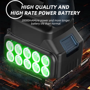 Lavadora de Carro Profissional Sem Fio de Alta Pressão com Carregador Rápido de 15000mAh, Equipamento para Lavagem a Vapor de Carros - Product Image 4