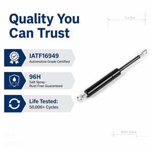โช้คอัพแก๊สสแตนเลสอุตสาหกรรม Juteng YQL แรงดัน <span class=keywords><strong>22</strong></span> ปอนด์ สำหรับเฟอร์นิเจอร์ เจียงซู - Product Image 3