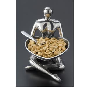 Cuenco decorativo de metal hecho a mano de Nueva colección para decoración de mesa de hogar y restaurante a precio asequible - Product Image 1