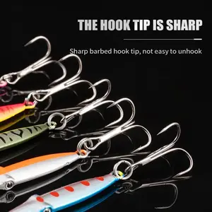 Señuelo de Pesca Giratorio de Hierro y Acero al Carbono de 85 mm y 9 g con Anzuelos para Pesca de Lubina, <span class=keywords><strong>Trucha</strong></span> y Lucio en Ríos - Product Image 3