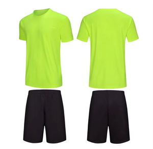 Toptan futbol forması futbol forması futbol forması erkek hızlı kuru % 100% Polyester ekip boyun yetişkin spor forması - Product Image 3