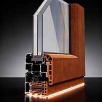 Ventanas Corredizas Fijas de Aluminio Modernas Personalizadas, Doble Acristalamiento, Resistentes a Huracanes, Laminadas, Insonorizadas, Térmicamente Aisladas, Exteriores