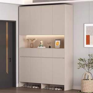 Zapatero Minimalista de Gran Capacidad, Ahorra Espacio, para Pasillo, Entrada, Uso Interior y Exterior - Product Image 1