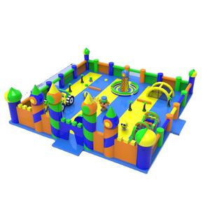 Parc d'attractions gonflable massif avec parcours d'obstacles Winway en PVC, capacité de 500 kg pour événements commerciaux, festivals communautaires, famille - Product Image 2