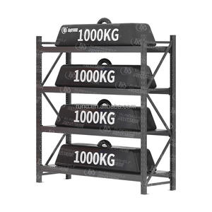 Factory's Heavy Duty 4-Layer Garage Stacking Rack Steel Frame 300kg Capacity Corrosion Protection - Product Image 2