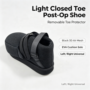 รองเท้า OEM แบบปิด<span class=keywords><strong>นิ้ว</strong></span><span class=keywords><strong>เท้า</strong></span> ตาข่ายระบายอากาศ พร้อมแผ่นป้องกัน<span class=keywords><strong>นิ้ว</strong></span><span class=keywords><strong>เท้า</strong></span>แบบถอดได้ สำหรับอาการบาดเจ็บที่นิ้วเท้า บรรเทาอาการนิ้วโป้งเก/<span class=keywords><strong>นิ้ว</strong></span>หัวแม่<span class=keywords><strong>เท้า</strong></span>เอียง ใช้หลังผ่าตัด - Product Image 4