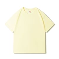 T-shirt en coton personnalisé pour homme, manches courtes, col rond, coupe classique, impression sur le devant, style décontracté, sérigraphie, flocage
