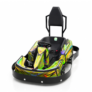 Go Karts para Adultos, Go Kart Eléctrico con Batería y Doble Tracción para Pistas de Karting Interiores - Product Image 1