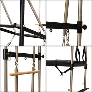 Nhà máy cao cấp tùy chỉnh chất lượng cao hợp kim thép Pilates Cadillac giường kết hợp với thiết bị Cải Cách - Product Image 2