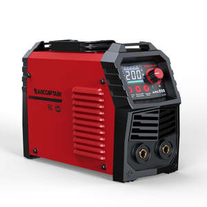 Soudeuse <span class=keywords><strong>à</strong></span> électrodes ARCCAPTAIN ARC200 200A 110V 220V double tension, machine <span class=keywords><strong>à</strong></span> <span class=keywords><strong>souder</strong></span> <span class=keywords><strong>à</strong></span> l'arc <span class=keywords><strong>à</strong></span> inversion <span class=keywords><strong>MMA</strong></span> avec grand écran LED, conception portable - Product Image 1