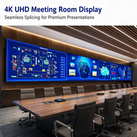 P2.9 Papan Layar LED Warna Penuh untuk Dalam Ruangan, Modul Magnetik Pemasangan di Dinding, Akses Depan, Layar Pemutar Media Komersial, Grosir