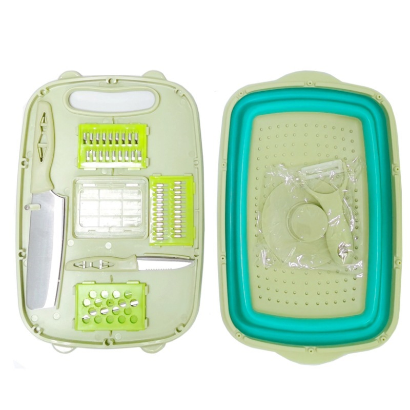 Ensemble 11 pièces vert