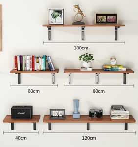 Capacidad de carga Metal negro Soportes de 90 grados <span class=keywords><strong>para</strong></span> estantes Soporte <span class=keywords><strong>L</strong></span> montado en la pared <span class=keywords><strong>para</strong></span> estanterías flotantes con tornillos - Product Image 4