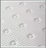 Matelas hybride à ressorts ensachés en gel, rafraîchissant, respirant, écologique, durable, confort moyen, moderne, taille King Queen, pour chambre d'hôtel