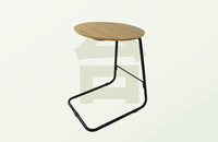 Table basse moderne en bambou et fer, design créatif, avec rangement, portable et pliable, pour salon et extérieur, mobilier de luxe pour cour