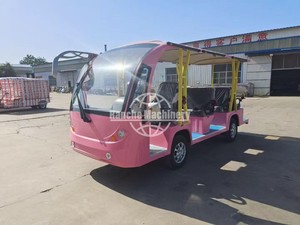 Voiture électrique de tourisme RC 11 places, 5000W, alimentée par batterie au plomb-acide, couleur personnalisée, pour visites urbaines, vitesse maximale 60 km/h, autonomie 5-7h - Product Image 2