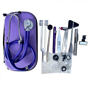 Estetoscopio Multifuncional de Lujo con Doble Cabeza, Kit Médico, Estetoscopio Colorido de Cardiología con Doble Tubo, CE - Product Image 3